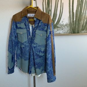 ⭐️ Almaz Denim Lace Jacket